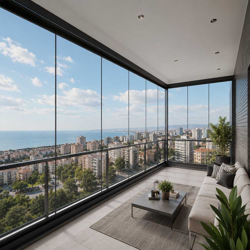 Cam Balkon Sistemleri ile Balkonlarda Modern ve Korunaklı Yaşam Alanları