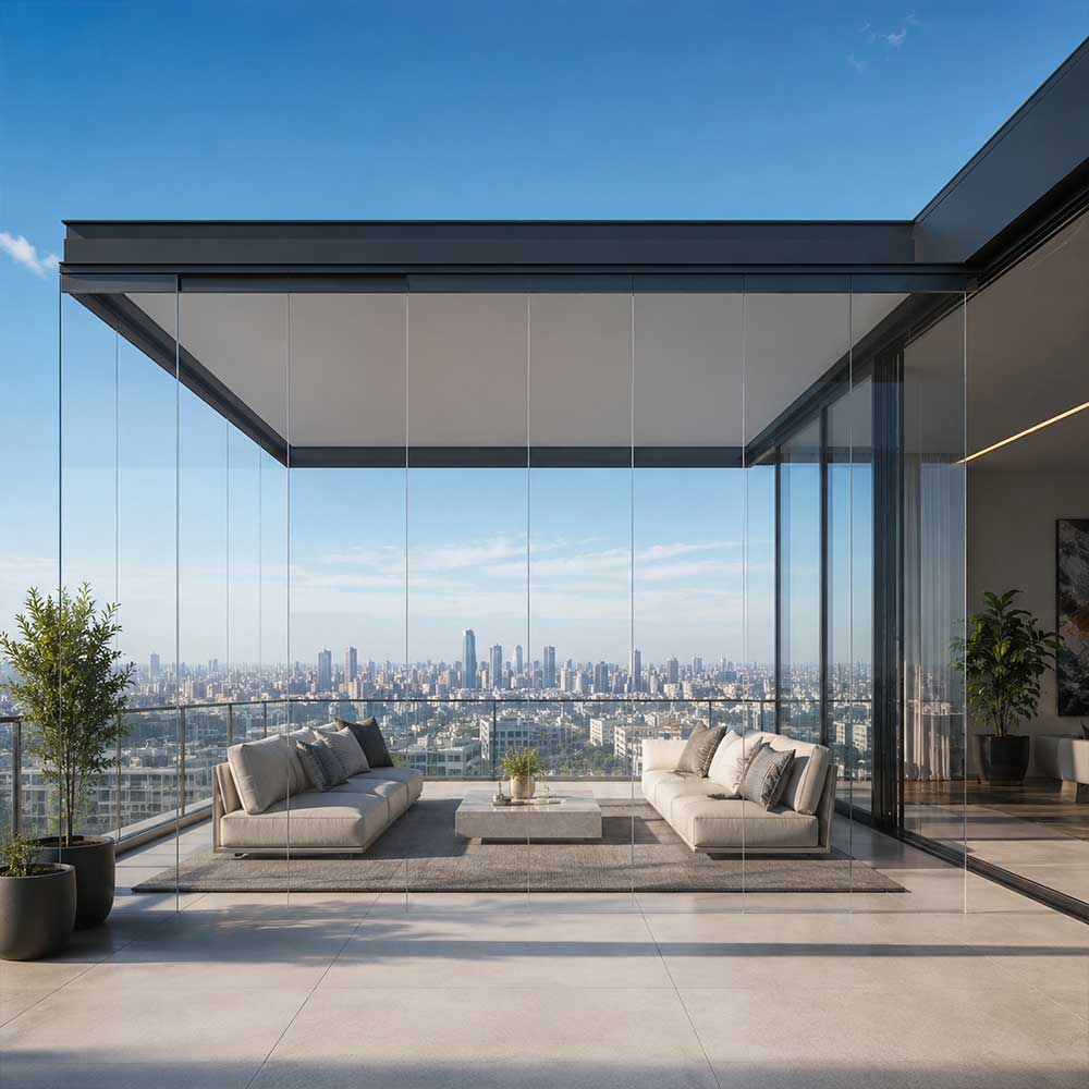 Cam Balkon Sistemleri ile Geniş ve Ferah Yaşam Alanları