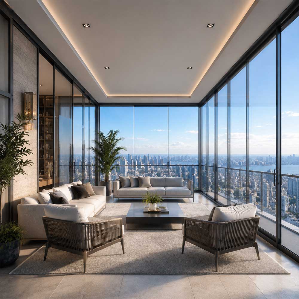 Sürme Cam Balkon Sistemleri ile Manzarayı Koruyan Modern Yaşam Alanları