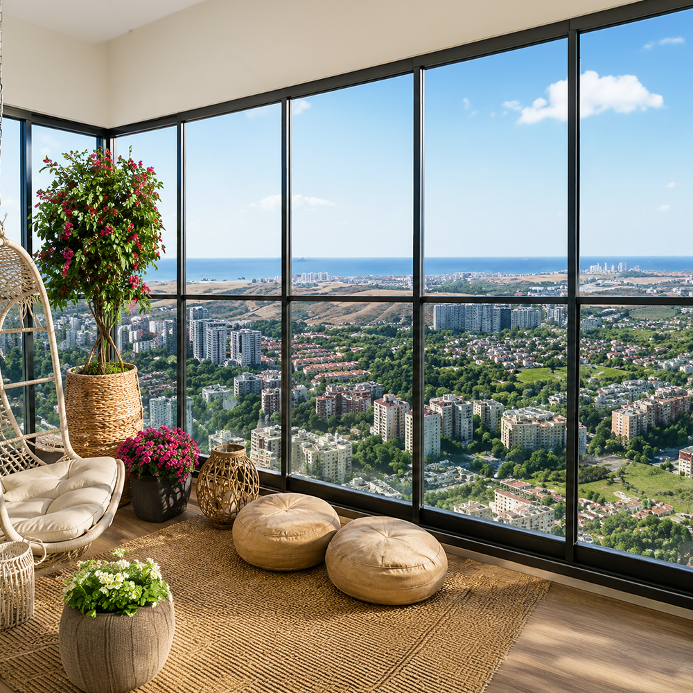 Isıcam'lı Cambalkon - Tiara Twinmax